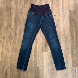 Old Navy Maternity Blue Skinny Jeans Size 8